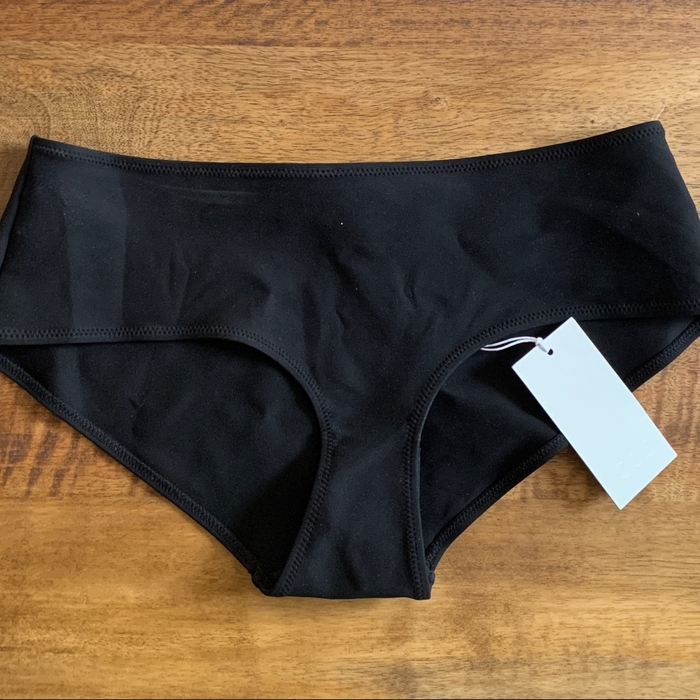 NWT COS Black Boybrief Swim Bikini Bottom
